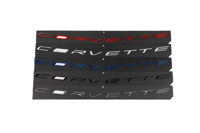 C8 Corvette Stingray Script Emblem Nameplate - STINGRAY
