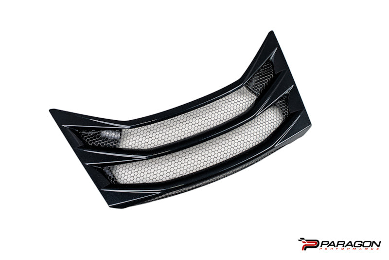 GM Genuine Parts Carbon Flash Metallic Folding Top Stowage Compartment Trim Panel Vent