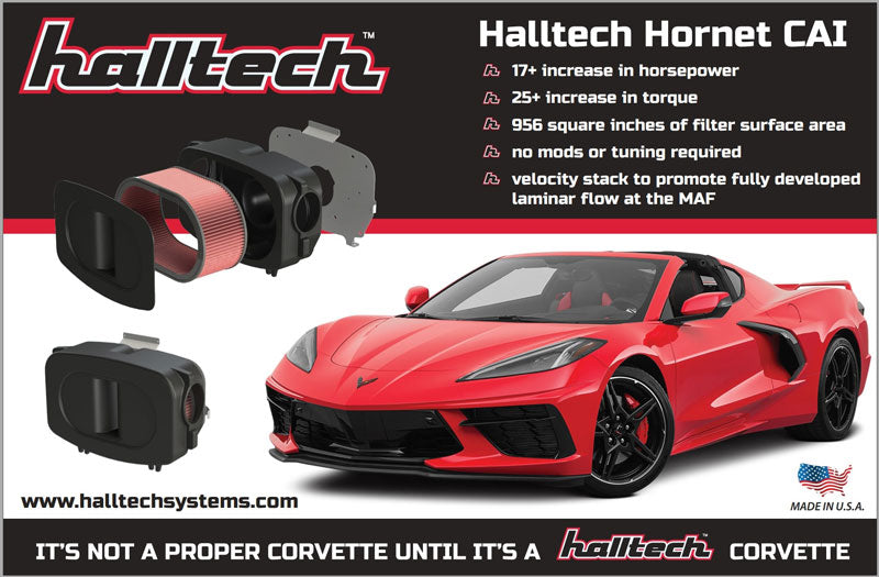 Halltech Hornet C8 Corvette Cold Air Intake 