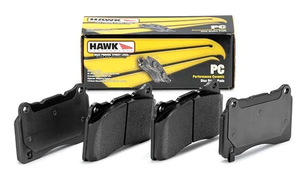 Hawk PC (Performance Ceramic) C8 Corvette BASE Rear Brake Pads 