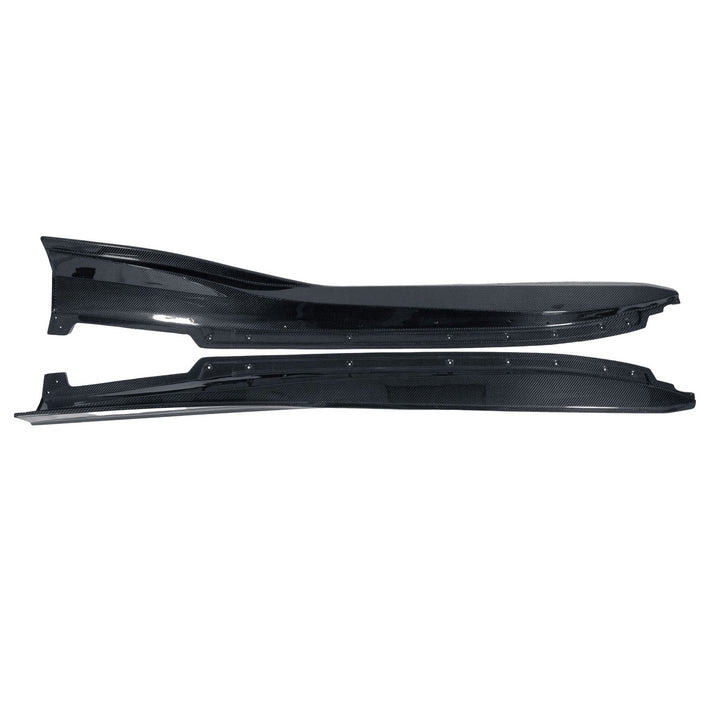 Chevrolet Corvette C8 Widebody Carbon Fiber Side Rocker Extensions