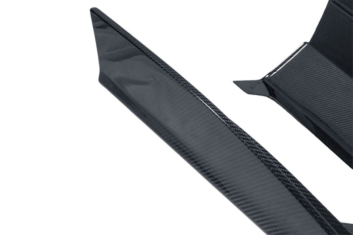 Chevrolet Corvette C8 Widebody Carbon Fiber Side Rocker Extensions