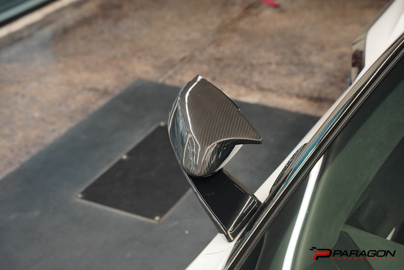 CCS C8 Corvette Carbon Fiber Mirror Overlays - M style