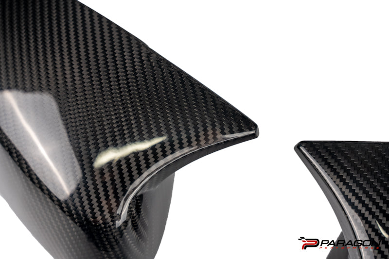 CCS C8 Corvette Carbon Fiber Mirror Overlays - M style