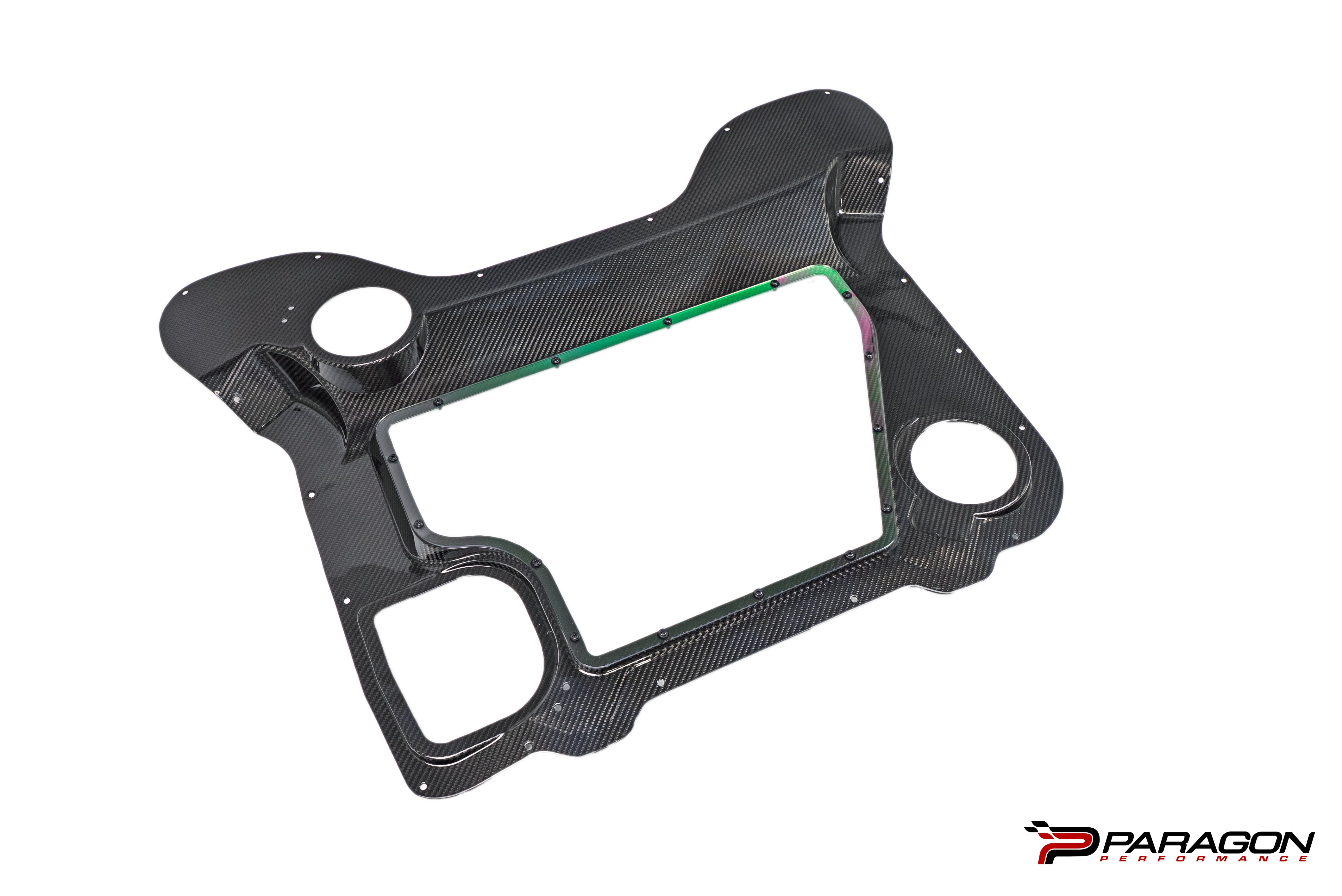 Paragon Performance C8 Corvette Eray Carbon Fiber Clear Engine Cover - Convertible