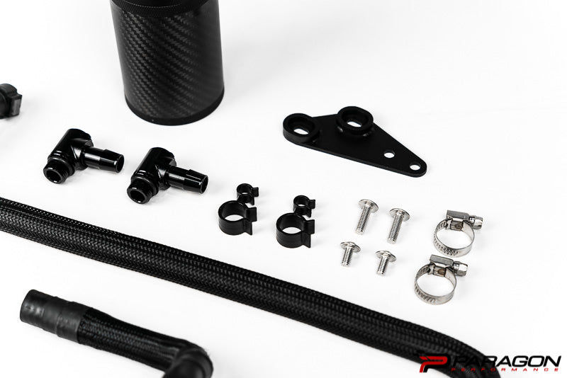 Mishimoto C8 Corvette Carbon Fiber Baffled Oil Catch Can - Coupe Only