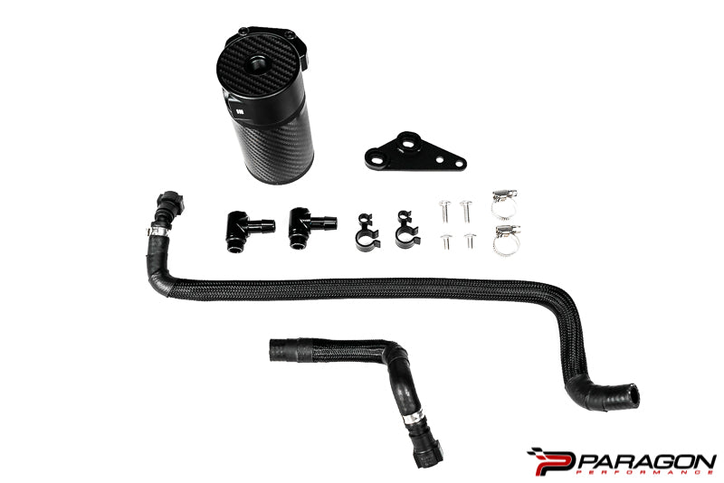 Mishimoto C8 Corvette Carbon Fiber Baffled Oil Catch Can - Coupe Only