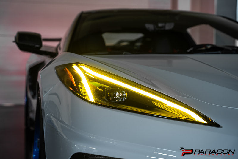 Motorsport+ C8 Corvette DRL Module Set - Yellow, Red or Blue 