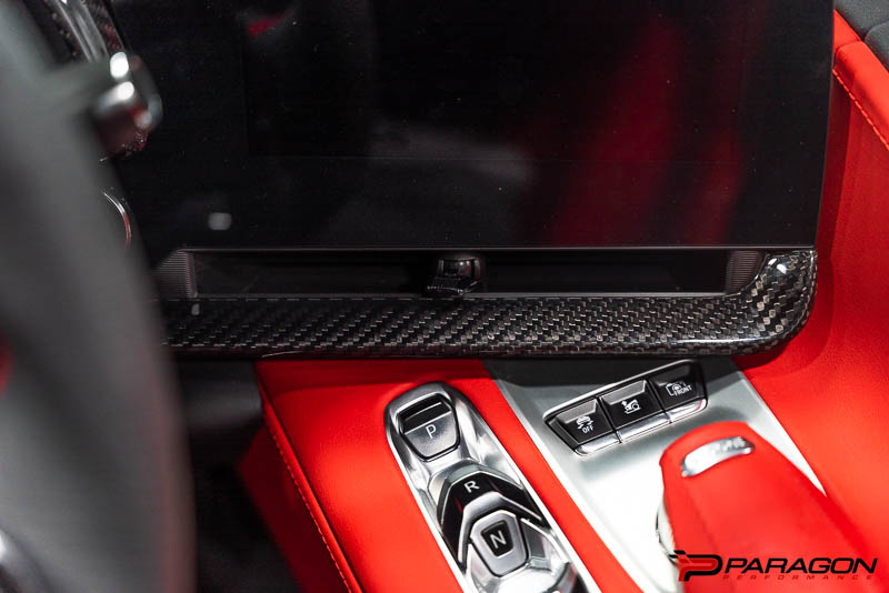 Paragon C8 Corvette 3 Piece Carbon Fiber Interior Trim