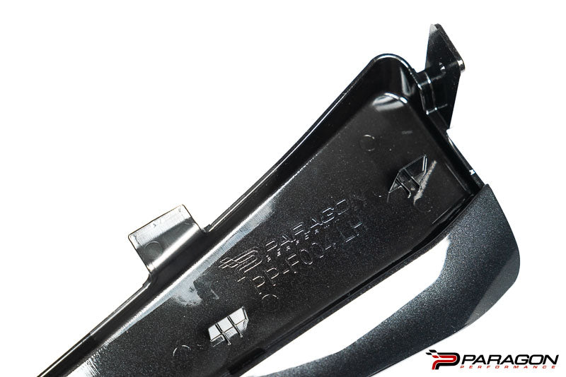 Paragon C8 Corvette Z06 & E-Ray Extended Front Splash Guards - Carbon Flash