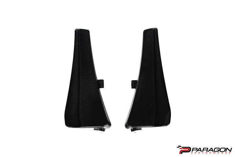 Paragon C8 Corvette Z06 & E-Ray Extended Front Splash Guards - Carbon Flash