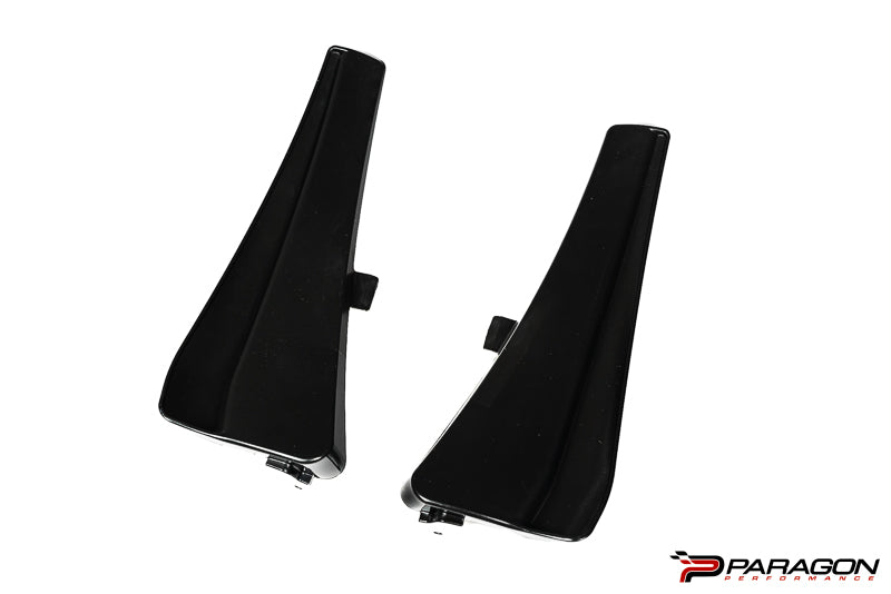 Paragon C8 Corvette Z06 & E-Ray Extended Front Splash Guards - Carbon Flash