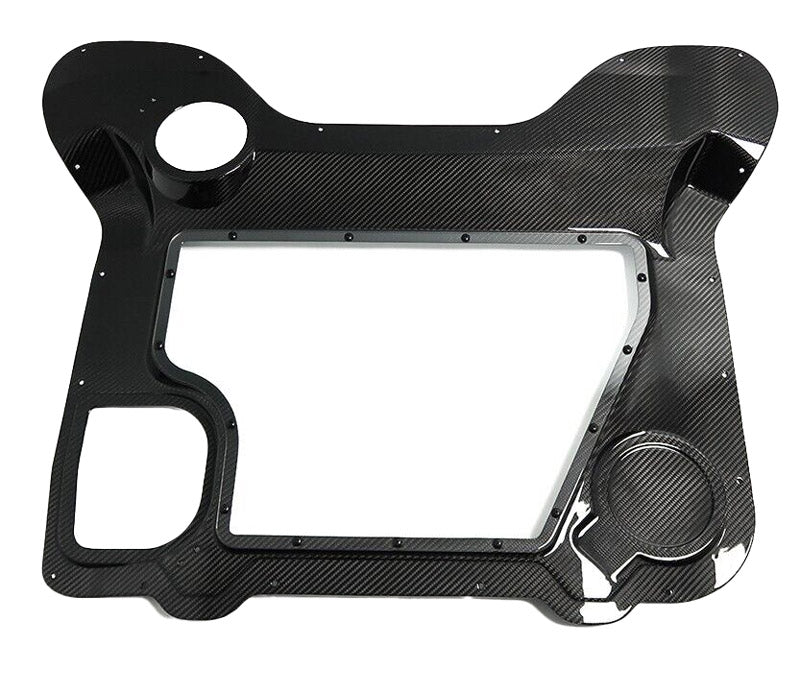 Paragon C8 Corvette Carbon Fiber Clear Engine Cover - Convertible