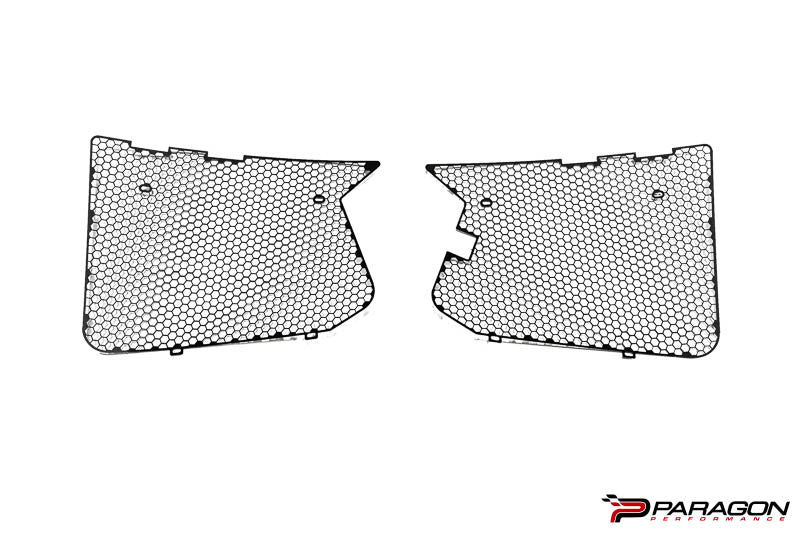 Paragon Performance C8 Corvette Z06 Radiator Guards / Grill Guards - OEM Style