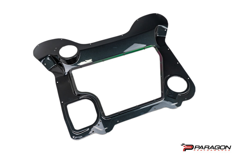 Paragon C8 Carbon Flash Painted Clear Engine Cover - 3 Cap - ZR1, ZR1X, ERAY, GSX - Convertible