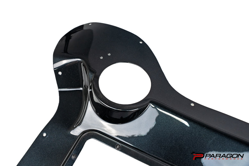 Paragon C8 Carbon Flash Painted Clear Engine Cover - 3 Cap - ZR1, ZR1X, ERAY, GSX - Convertible