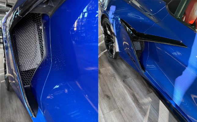 Scrape Armor Side Radiator Guards - Corvette C8 Z06 / E-ray