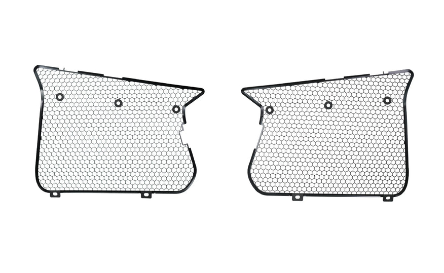 Scrape Armor Front Radiator Guards - C8 Corvette Grand Sport / X