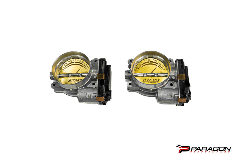 Soler Performance 87mm C8 Corvette Z06 Throttle Bodies - Plus+ Port