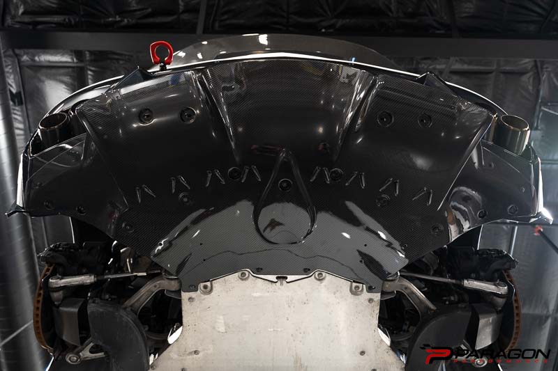 Verus Engineering C8 Corvette Carbon Fiber Rear Diffuser  - BLEM UNIT 