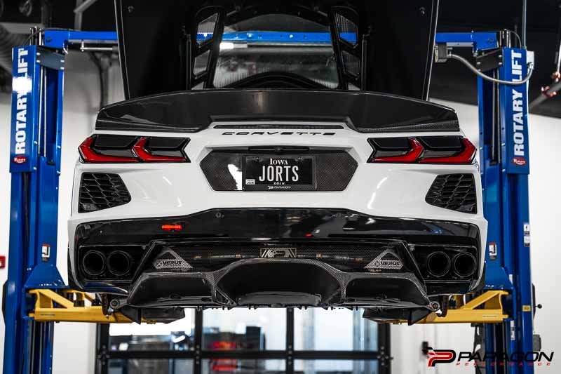 Verus Engineering C8 Corvette Carbon Fiber Rear Diffuser  - BLEM UNIT 