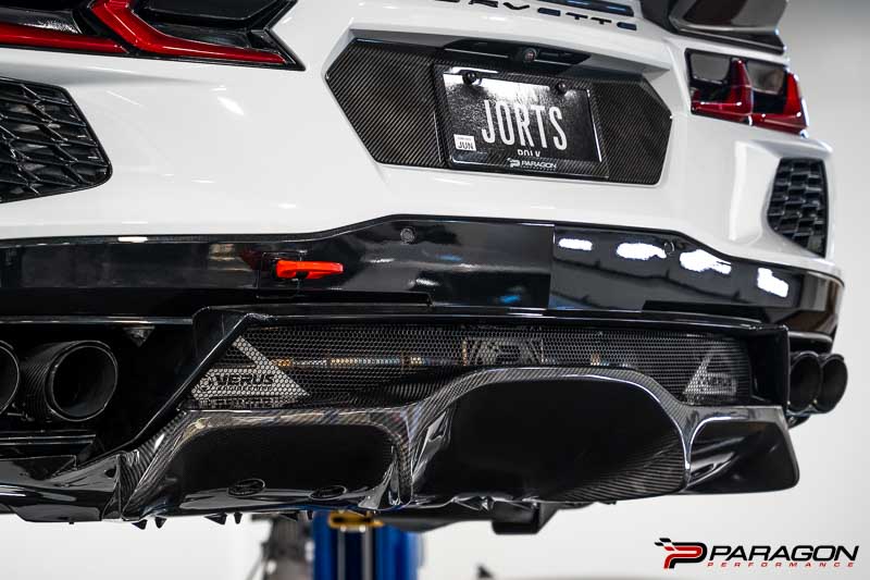 Verus Engineering C8 Corvette Carbon Fiber Rear Diffuser 