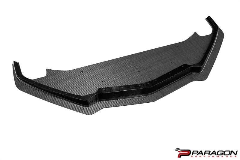 Verus Engineering Carbon Polyweave Front Splitter Kit, Carbon Fiber Air Dam - C8 Corvette