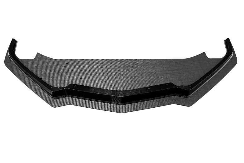Verus Engineering Carbon Polyweave Front Splitter Kit, Carbon Fiber Air Dam - C8 Corvette