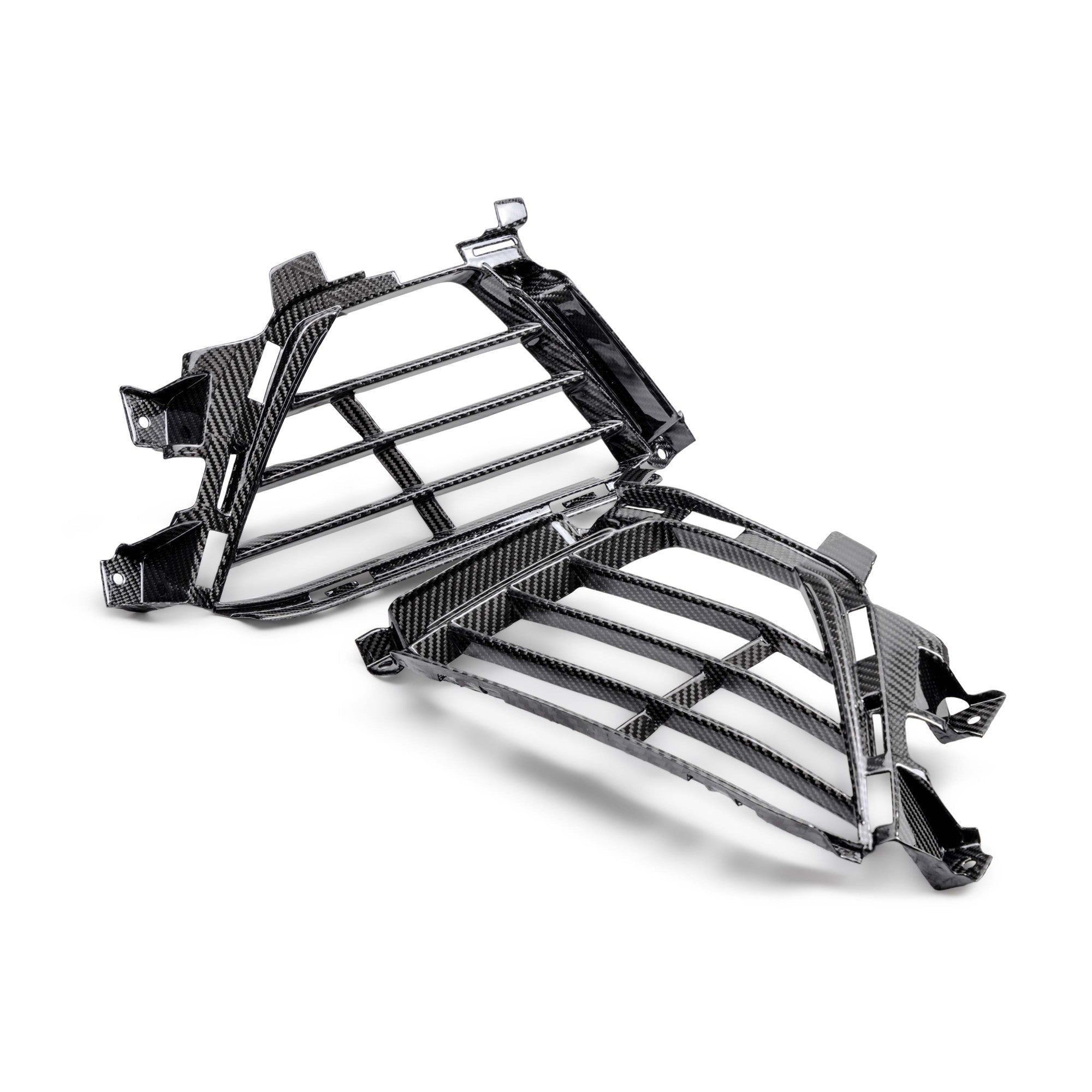 Cadillac CT5-V Blackwing Gloss Carbon Fiber Lower Grille (Pair)
