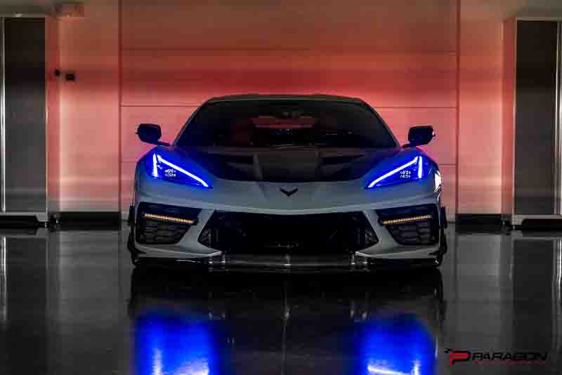 Motorsport+ C8 Corvette DRL Module Set - Yellow, Red or Blue 