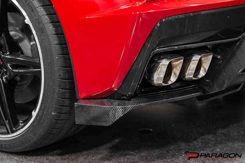Paragon C8 Corvette Carbon Fiber Rear Spats