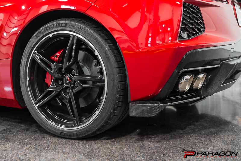 Paragon C8 Corvette Carbon Fiber AeroMax Rear Spats