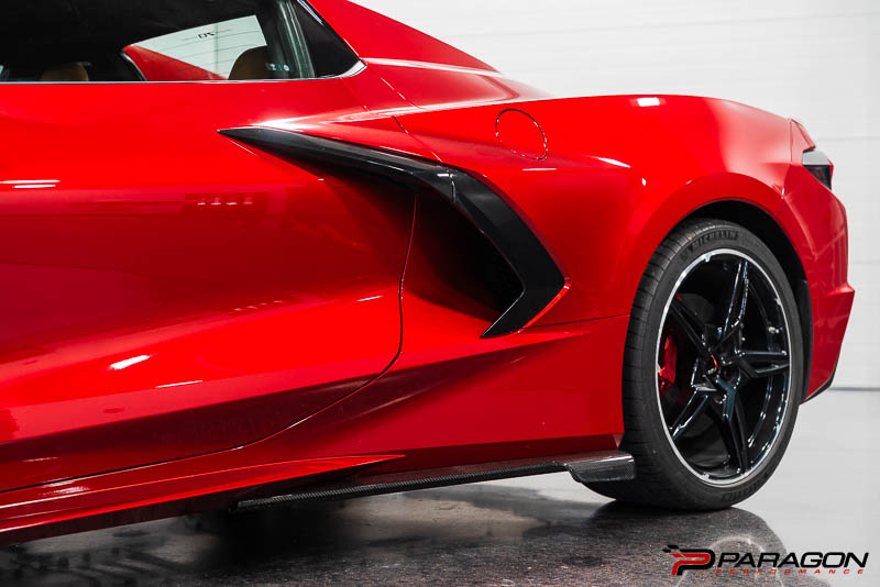 Paragon C8 Corvette Carbon Fiber AeroMax Side Skirts 