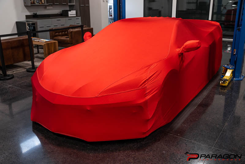 C8 Corvette Premium GM Car Cover - Red