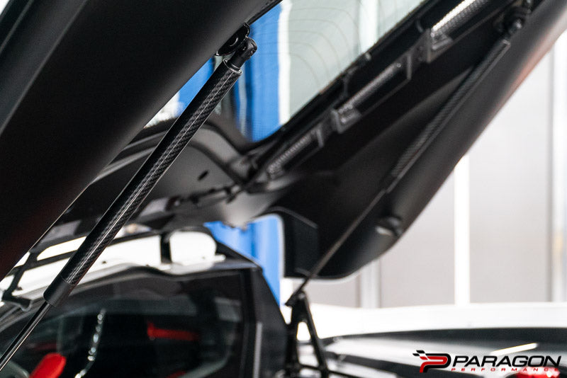 Paragon Performance C8 Corvette Carbon Fiber Hood Struts 