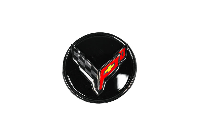 C8 Corvette Carbon Flash center cap - GM OEM