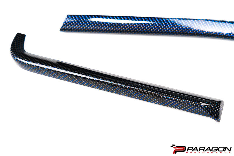 C8 Corvette Carbon Fiber Interior Trim - Blue - 3 Pc Kit