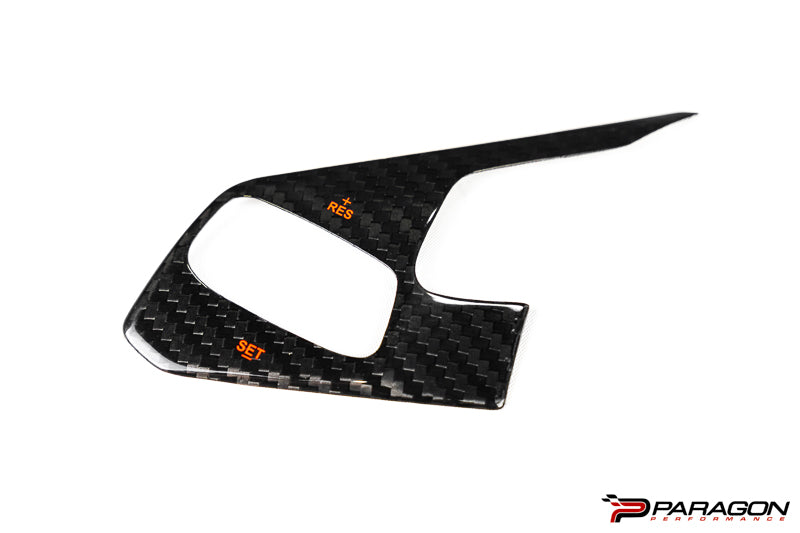 CCS C8 Corvette Steering Wheel Black Side Covers - 1LT Only - NON HEATED