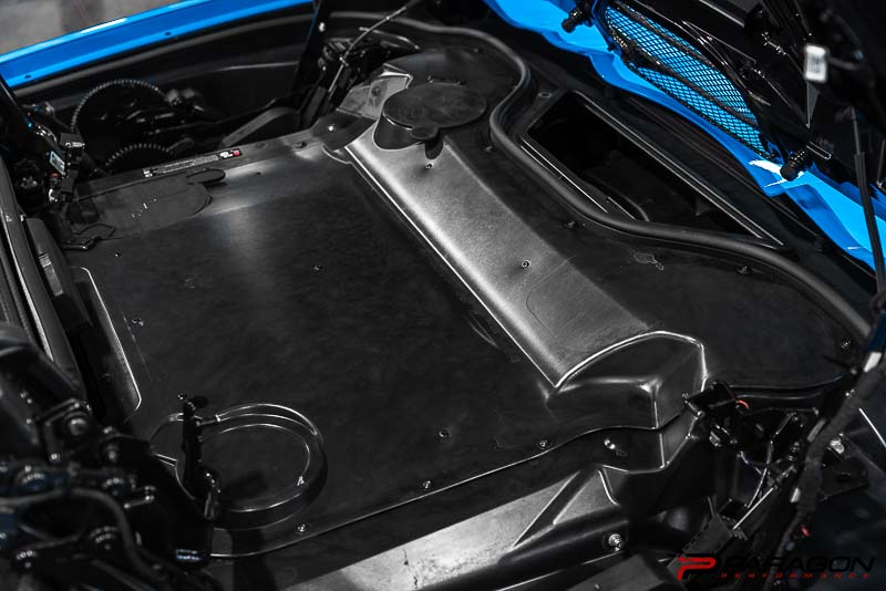 C8 Corvette Convertible Clear Engine Cover - Rapid Rev 