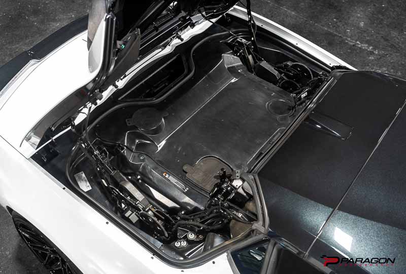 GM C8 Corvette Convertible Clear Engine Cover