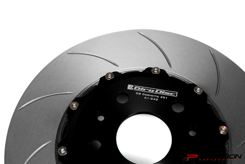 Girodisc Front 2pc Rotors for C8 Corvette Z51