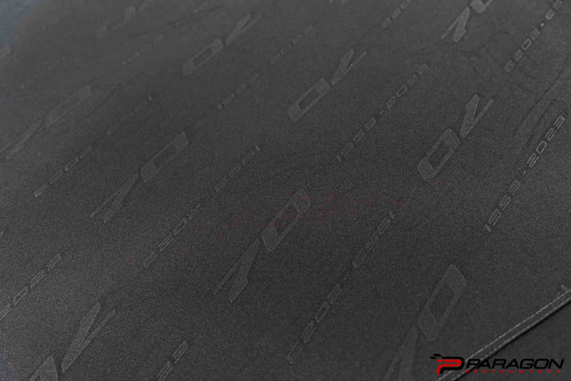 C8 Corvette Premium GM Car Cover - 70th Anniversary Black 