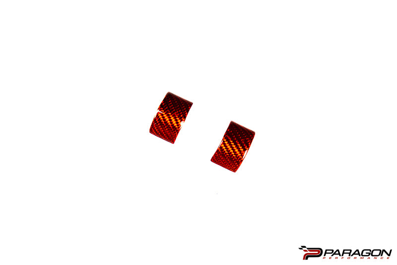 CCS C8 Corvette Red Carbon Fiber 12 Oclock Steering Wheel Trim