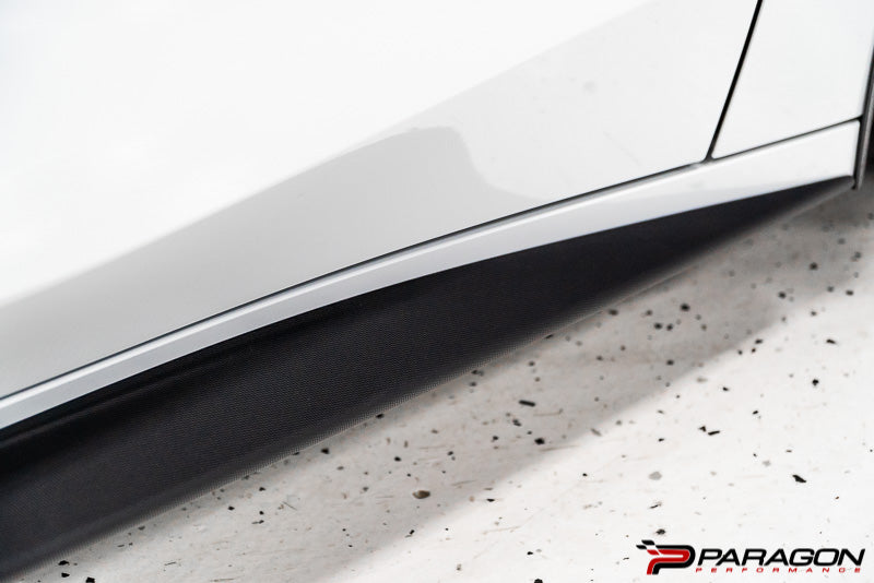 OEM C8 Corvette Rocker Panel Extensions - Black 