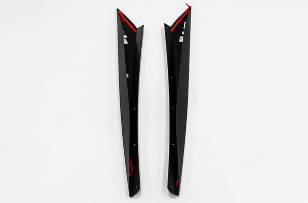 C8 Corvette Rocker Panel Extensions - Black