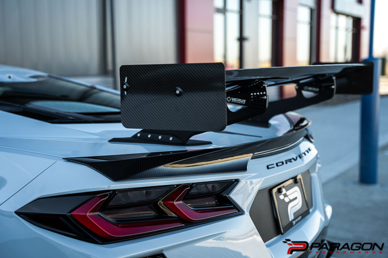 Verus Engineering C8R Rear Wing Kit - C8 Corvette Convertible