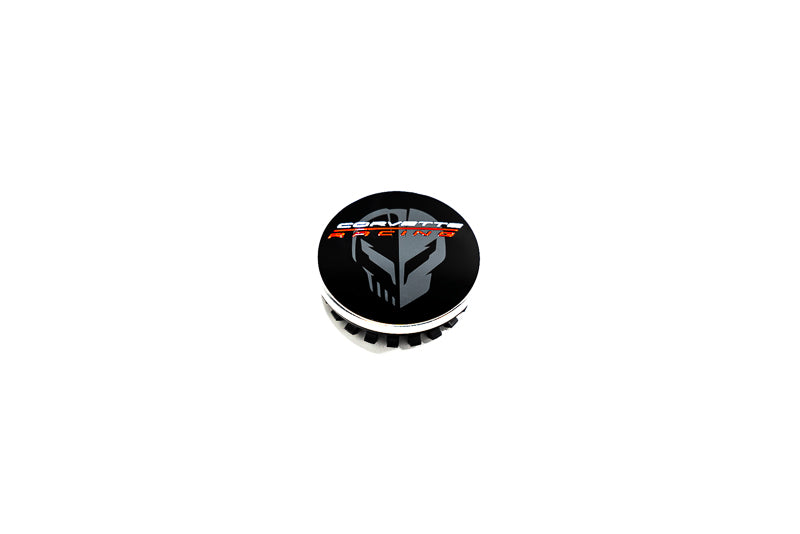 C8 Corvette Jake Skull center caps - GM OEM