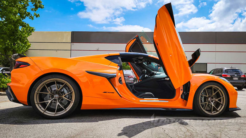 Vertical Doors - Lambo Doors - Chevrolet C8 Corvette Z06