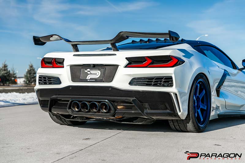 C8 Corvette Stingray to Z06 Rear Bumper Conversion Kit 