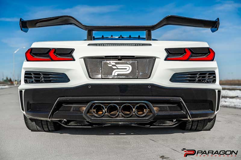 C8 Corvette Stingray to Z06 Rear Bumper Conversion Kit 